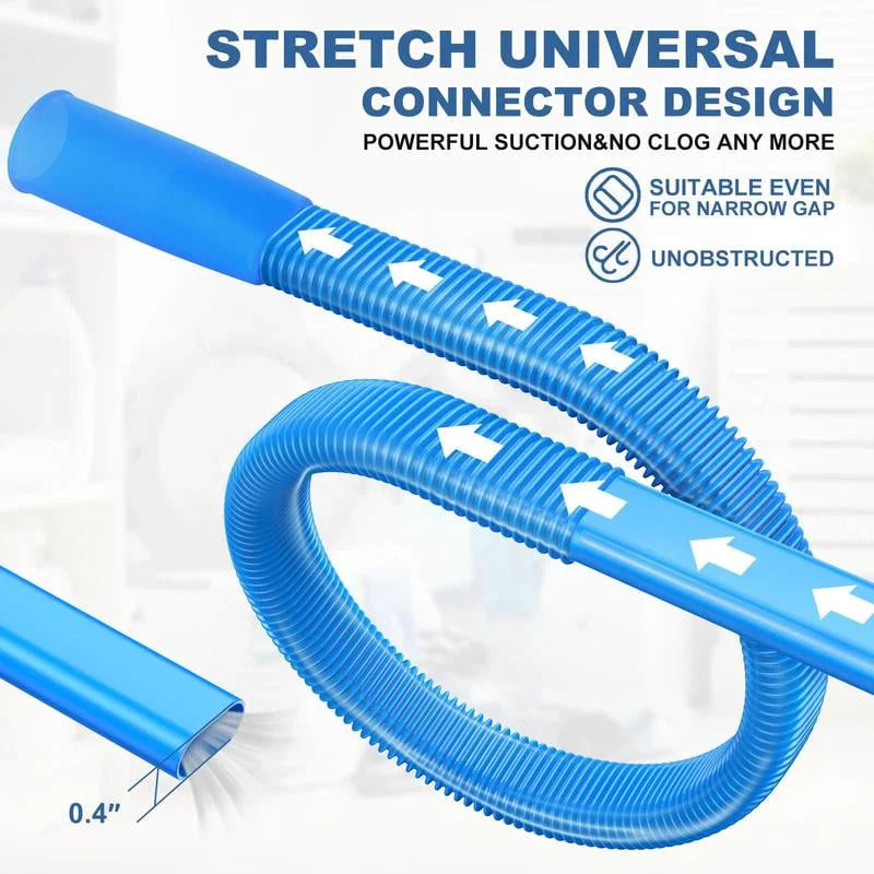 DOZEBEDDING®🏡Dryer Vent Cleaner Kit | 3rd Gen Ultra-Flexible Hose + Brush for All Vacuums