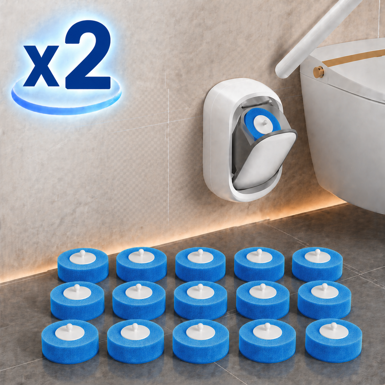 DOZEBEDDING®🪄360° All-in-One Deep Clean Toilet Brush🫧-Ultimate Hygienic Cleaning Kit