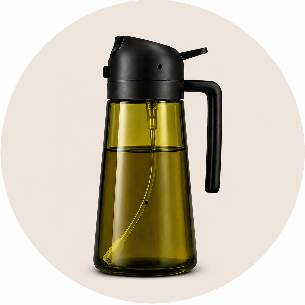 DOZEBEDDING®🥗2-in-1 Precision Oil Sprayer - High-Pressure Spray & Smooth Pour Integrated Bottle