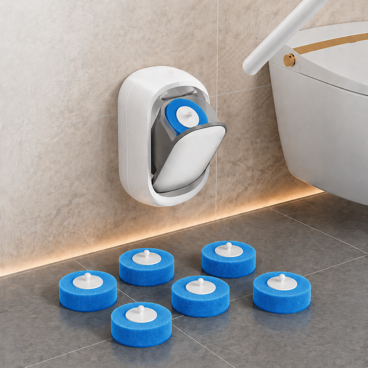 DOZEBEDDING®🪄360° All-in-One Deep Clean Toilet Brush🫧-Ultimate Hygienic Cleaning Kit