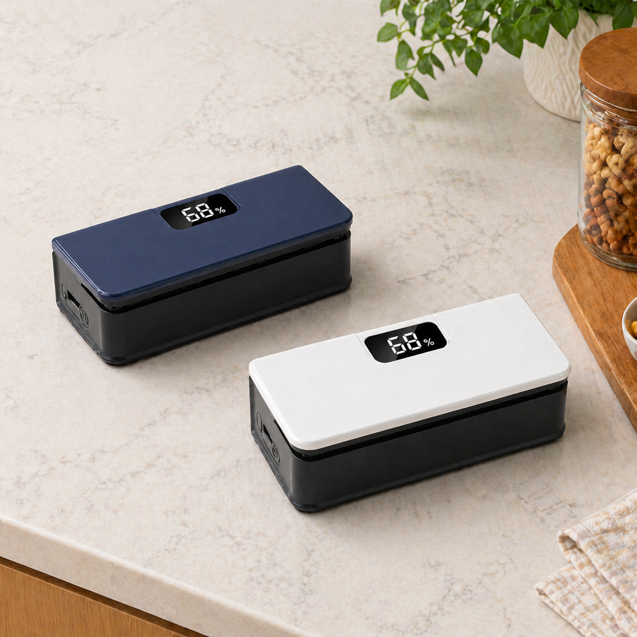 DOZEBEDDING® 🛑 2-in-1 Rechargeable Bag Sealer | 6 Modes, Magnetic, Portable(upsell)